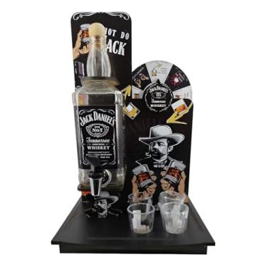 Imagem de Suporte Cachaça/whisk Pingometro De Bancada Com Jogo Roleta