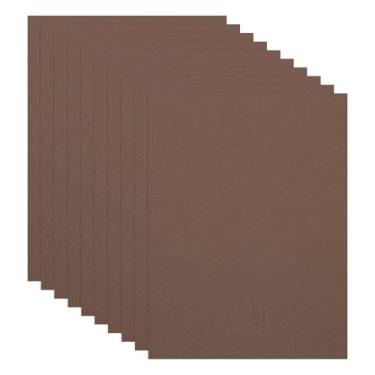 Imagem de PATIKIL 10 folhas de espuma EVA marrom, 15,7 x 11,8 polegadas, folhas de espuma de 1 mm de espessura para artesanato, flexível, bricolage, artesanato, scrapbook, materiais de arte