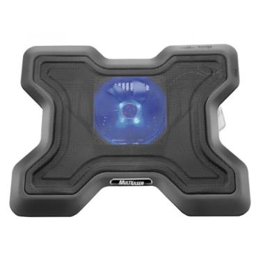 Imagem de Suporte para Notebook Multilaser X-Cooler - com 1 Nível de Altura - com LED Azul - AC123
