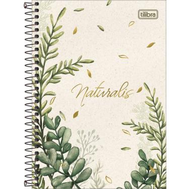 Imagem de Tilibra Caderno Espiral 1/4 Naturalis 80 folhas Pautado Capa Dura 140x200mm FSC Sortido