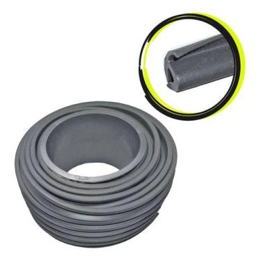 Imagem de Perfil acabamento vidros colad universal para-brisas vigia e - METALSY