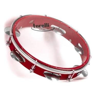 Imagem de PANDEIRO INJETADO PELE NAILON TRANSPARENTE - VERMELHO