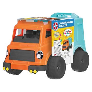 Imagem de Brinquedos Estrela, Caminhão Grande de blocos, Multicolorido