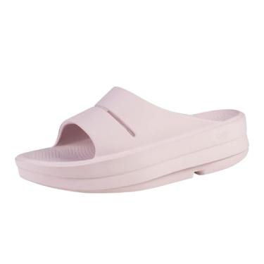 Imagem de OOFOS Chinelo feminino Oomega Ooahh Slide, Stardust, 35