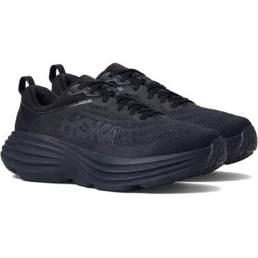 Imagem de HOKA ONE ONE Tênis de caminhada feminino, 35, Preto monocromático, 37