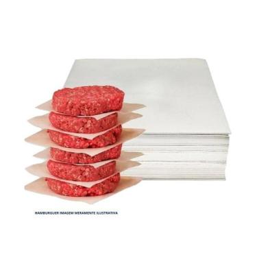 Imagem de Papel Manteiga Separador 15x15cm C/1kg  Cozinha Profissional, Açougue,