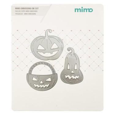 Imagem de Mimo Faca de Corte Embossing - Abóboras de Halloween - 3 Pç - Faz Cortes Precisos em Diversos Materiais - É Muito Fácil de Usar na Máquina de Corte e Relevo Mimo Embossing