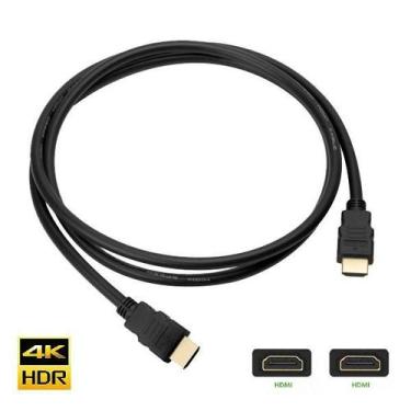 Imagem de Cabo Hdmi X Hdmi 2.0 4K Ultra Hd De Alta Velocidade 1 Metro - Worldvie