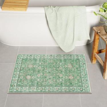Imagem de Uphome Tapetes elegantes de banheiro brocado