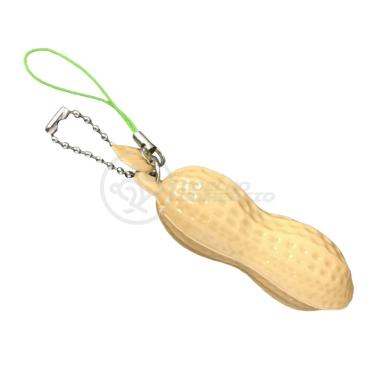 Imagem de Chaveiro Amendoim Anti Stress de Apertar Sensorial Relaxa