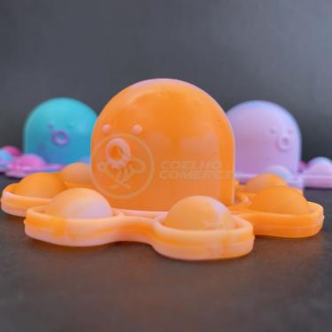 Imagem de Chaveiro Reversível Pop It Anti Stress Silicone Sensorial