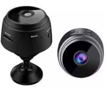 Imagem de Mini Câmera Segurança Espiã Monitoramento Wifi Full Hd Visão Noturna Com Gravador De Voz