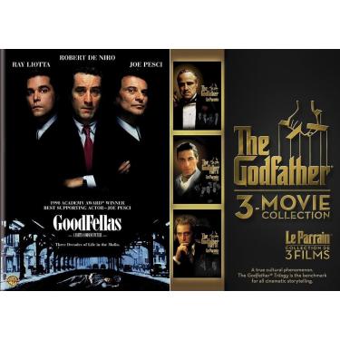 Imagem de Generic Coleção De 3 Filmes Goodfellas / O Poderoso Chefão [Pacote Com Dvd-2 Do Filme Duplo Robert Niro Gangland Sagas]