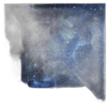 Imagem de Papel De Teto Céu Espaço Estrelas Galáxias 3,5M Rof48 - Você Decora