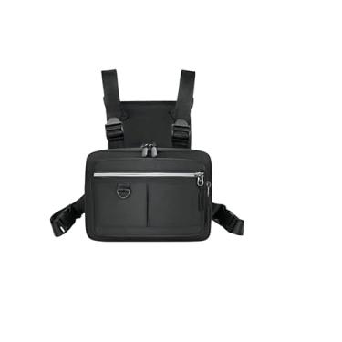 Imagem de Pochete Mochila Frontal Peito Tática Caminhada Ciclismo Celular