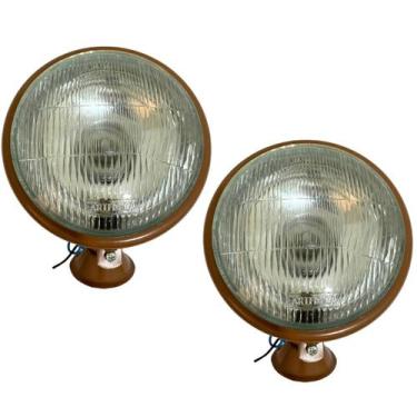 Imagem de Par Farol Dianteiro Trator Valmet 60 62 65 80 85 86 159860 - ARTFAROL