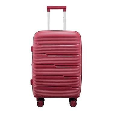 Imagem de Mala de Bordo 10kg em Polipropileno com Cadeado TSA Rodas 360 Removíveis Gladiador P2 (Cereja)