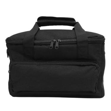 Imagem de Ymiko Bolsa de Eletrônicos, Estojo de Transportação de Energia Com Alça de Transporte Bolsa de Saco de Armazenamento de Alça de Viagem para Carregar Cabos e Acessórios, 7.9x11.8x6.7in