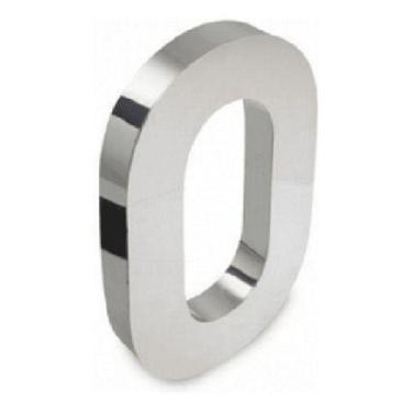 Imagem de Número Residencial Em Aço Inox 35 Cm 3d Caixa Alta - CASINOX