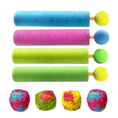 Imagem de Pistola de Água - Spray de Água Espumosa - Conjunto de Jogos para Piscina Brinquedo Interativo de Praia para Exterior Pátio Parque Animais de Estimação Acampamento Rio Piquenique Casa