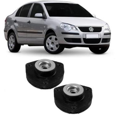 Imagem de Coxim do Amortecedor Volkswagen Polo Dianteiro 2003 Até 2014 O Par - S