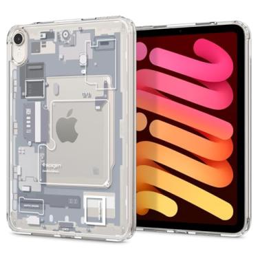 Imagem de Spigen Capa para iPad mini 7 A17 Pro (2024), capa ultra híbrida de 8,3 polegadas para iPad mini 7ª/6ª geração (2024/2021), Zero One branca