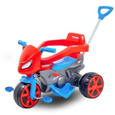Imagem de Triciclo Andador com Haste Direcionável Pedal Passeio e Proteção