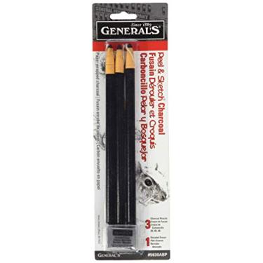 Imagem de Lápis de carvão Peel & Sketch 3/Pkg-