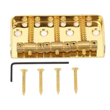 Imagem de Guitarra elétrica ponte curta bronze vintage compensado 3 selas para a construção de metais resistentes de tele -guitarras com acessórios para MIM Telecaster e Guitars de estilo