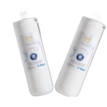 Imagem de Kit 2 Refil C+3 Filtro Ibbl Purificadores Girou Trocou Fácil