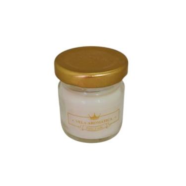 Imagem de Vela Delicass Aromática, Frasco Reutilizável com Tampa Rosqueável, Aroma Intenso