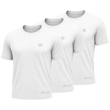 Imagem de Kit 3 Camisetas Dry Fit Masculina Treino Academia Corrida Ciclismo Bea