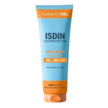 Imagem de Protetor Solar Isdin Fotoprotector Gel Cream Wet Skin FPS 50 Hidratação Intensa 198g
