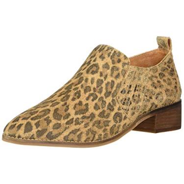 Imagem de Lucky Brand Bota feminina Lenci Ankle Boot, Bege, 6.5