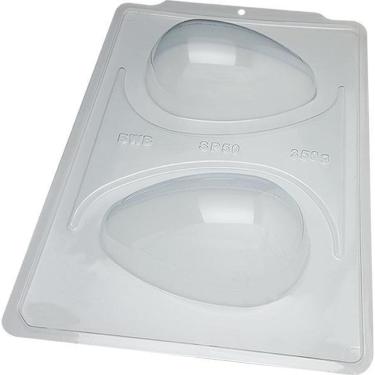 Imagem de Forma De Chocolate Semiprofissional Sp50 Ovo 350G 3 Partes