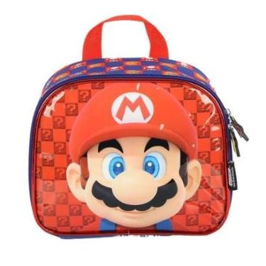 Imagem de Lancheira Térmica Luxcel Super Mario Azul-Masculino