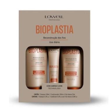 Imagem de 4606LW-Kit Bioplastia Reconstrutor(shamp+masc+cond) LOWELL-Feminino