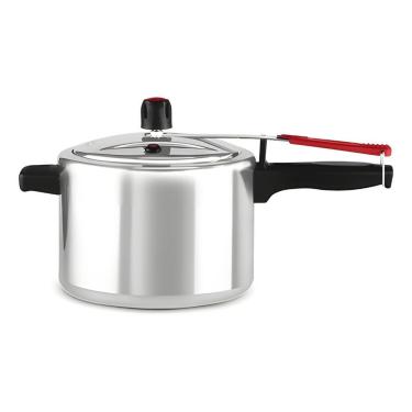 Imagem de Panela De Pressão Polida 4,5l Alta Segurança E Eficiência