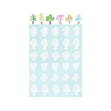 Imagem de Blocos De Notas M5 Estilo Coreano Com 20 Folhas, Papel Decorativo Flor