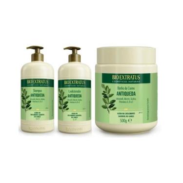 Imagem de Kit Jaborandi Antiqueda e Crescimento 3 Produtos (Shampoo e Condiciona