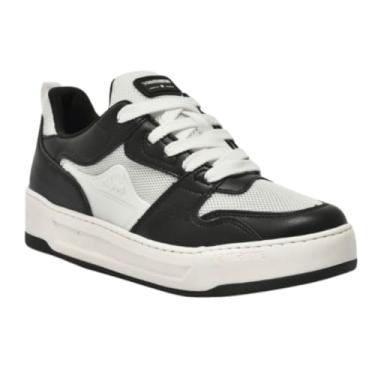 Imagem de Tênis Via Marte Feminino Ref 3070001-01 Branco Preto Casual (Branco/Preto, BR, Adulto, Numérico, 38)