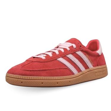 Imagem de adidas Sapatos especiais de handebol unissex, Vermelho brilhante/rosa claro/chiclete, 39 1/3 EU