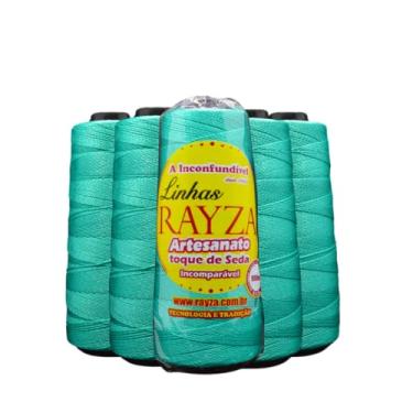 Imagem de Linha Rayza Amigurumi - Ideal para Crochê e Amigurumi - Tex 288 - Cor 069 Verde Cabare (1, KIT5-95069)