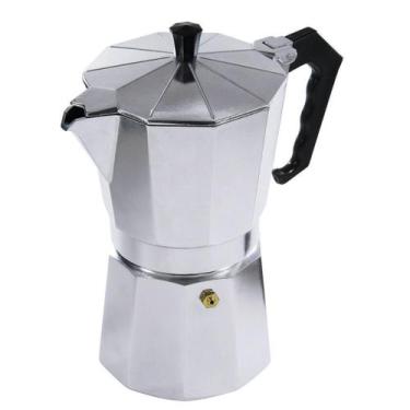 Imagem de Cafeteira Italiana Alumínio 6 Xícaras Café Expresso 300ml - Wincy