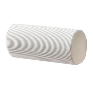 Imagem de ChuYiElegance Rolo de cintura para cadeira de escritório, suporte para a parte inferior costas, espuma de memória para cadeira de leitura, Cinza