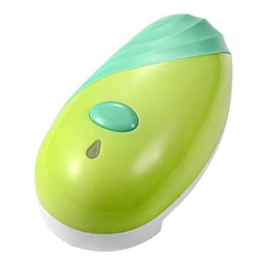 Imagem de Aroncent Abridor de lata elétrico automático: abridor de latas mãos livres com indicador LED operado por bateria - corte de borda suave para idosos verde