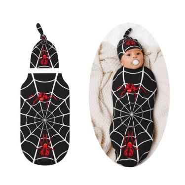 Imagem de Cobertores Swaddle Fight Halloween, recém-nascido recebendo bebê - Fig