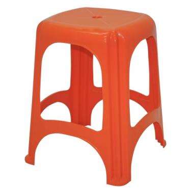Imagem de Banqueta Tramontina Niterói em Polipropileno Laranja