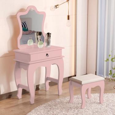 Imagem de Penteadeira com Espelho 1 Gaveta Baby JB 7200 JB M?veis