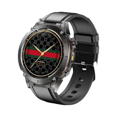 Imagem de Relógio Inteligente Militar Masculino Com GPS, Tela AMOLED HD De 1.43"